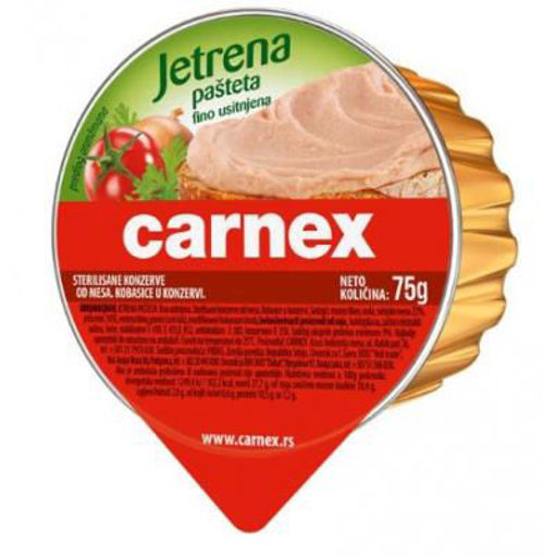 Slika Pašteta Carnex jetrena 75g