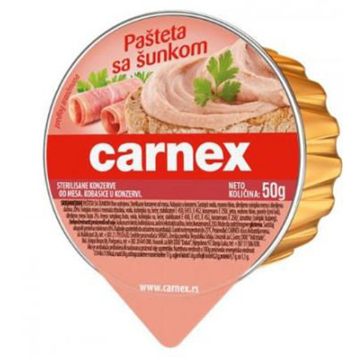 Slika Pašteta Carnex šunka 50g
