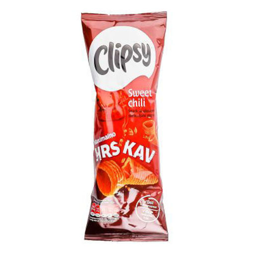 Supermarketi Plitvice. Flipsi CLIPSY Max Sweet Chilli 25g