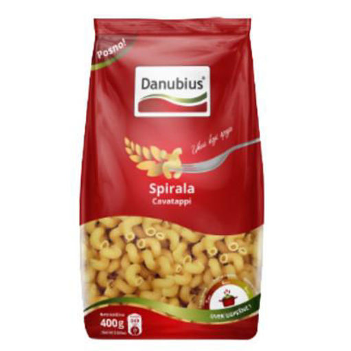 Slika Makaroni DANUBIUS spirala 400g