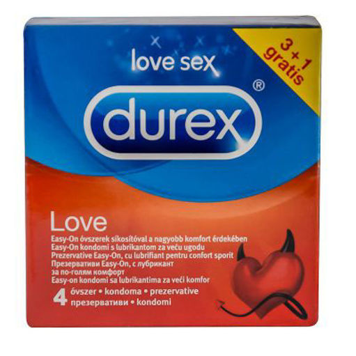 Slika Prezervativ DUREX Love 4kom