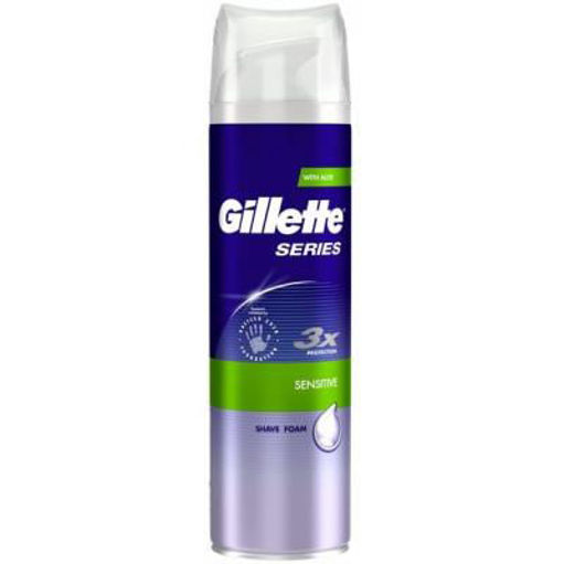 Slika Pena za brijanje GILLETTE Series sensitive 250ml