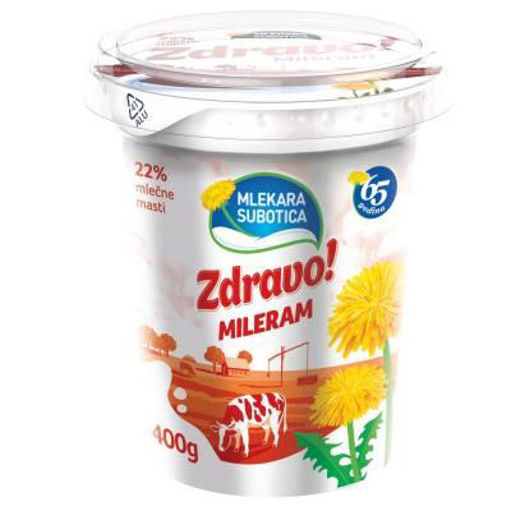 Slika Mileram Zdravo 22% 400g