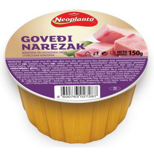 Slika Narezak Neoplanta goveđi 150g