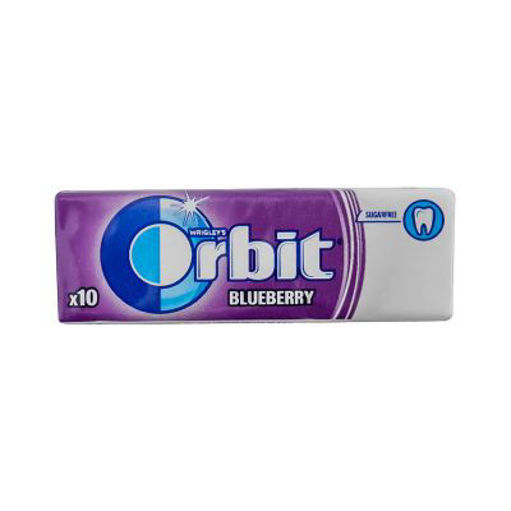 Slika Žvake Orbit Blueberry 14g