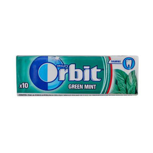 Slika Žvake Orbit Green mint 14g