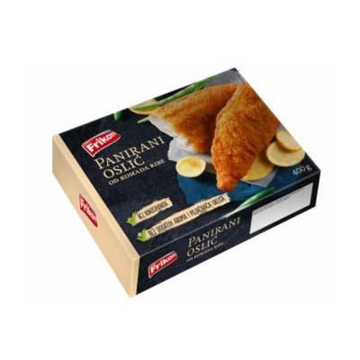 Slika Panirani oslić od komada ribe 400g FRIKOM