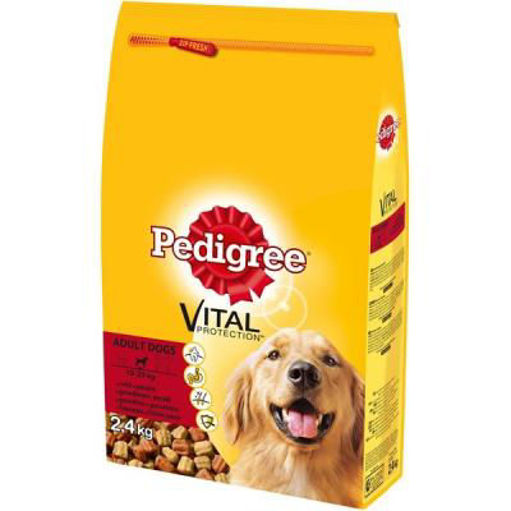 Slika PEDIGREE Briketi Adult govedina i živina 2,4kg