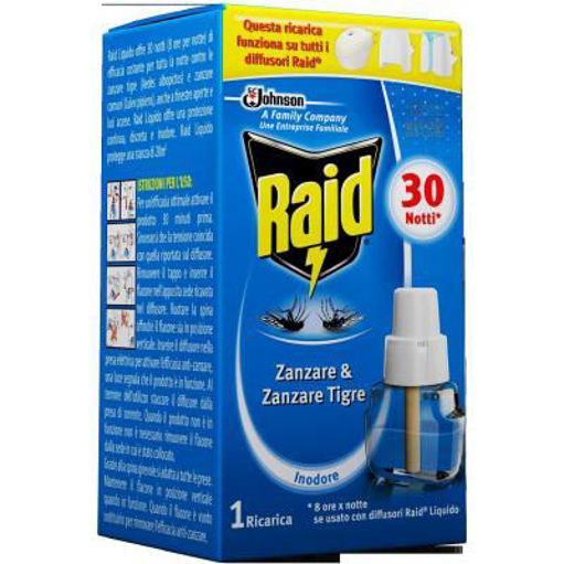 Slika RAID dopuna za aparat protiv komaraca 30 noći