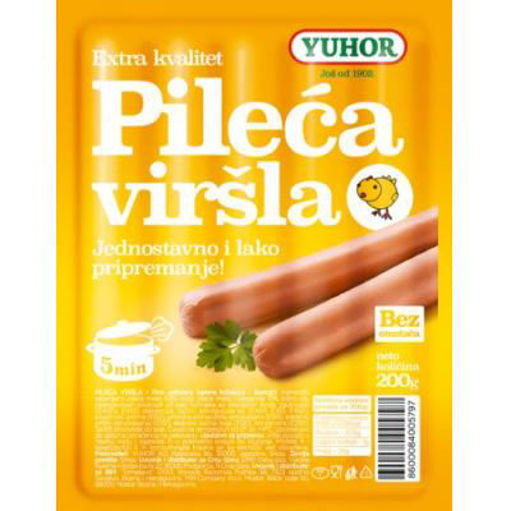 Slika Viršle YUHOR pileća 200g