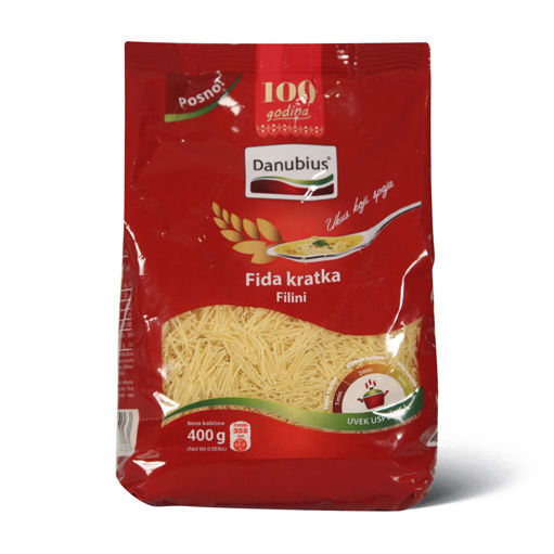 Slika Fida kratka testenina 400g DANUBIUS