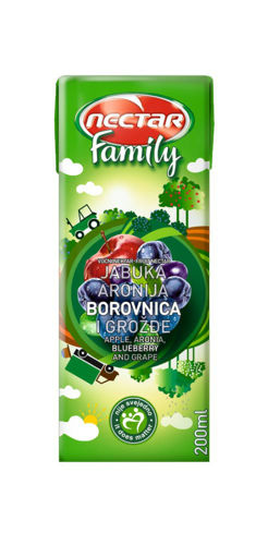 Slika Nectar Family Borovnica 0.2l