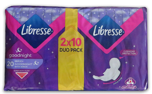 Slika LIBRESSE noćni ulošci MAXI GOODNIGHT DUO 20/1