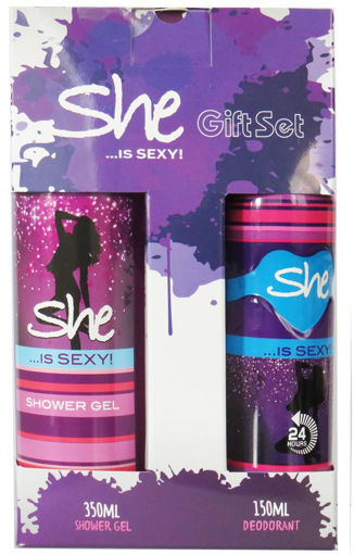 Slika SHE SEXY SET DEO 150ML&GEL TUS 350ML