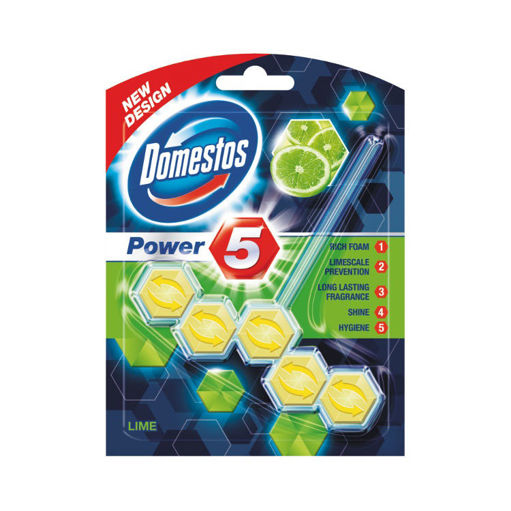 Slika Domestos Power 5 Lime 55g