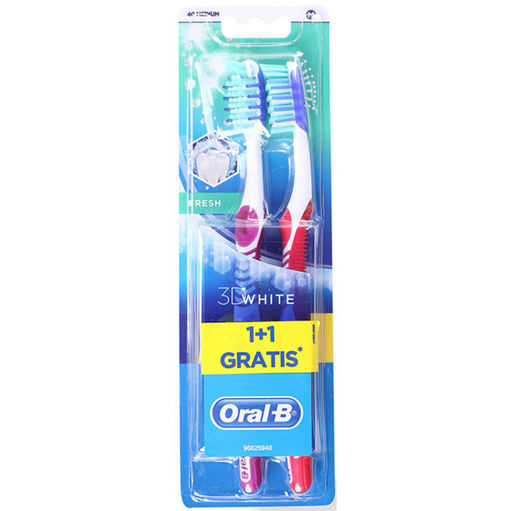 Slika Oral B Advantage 3D White Fresh 40 Medium 1+1 četkica za zube