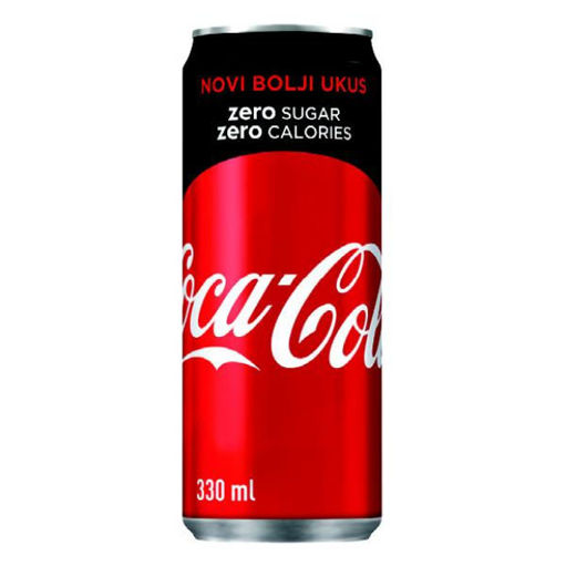 Slika Coca Cola Zero 0.33l limenka