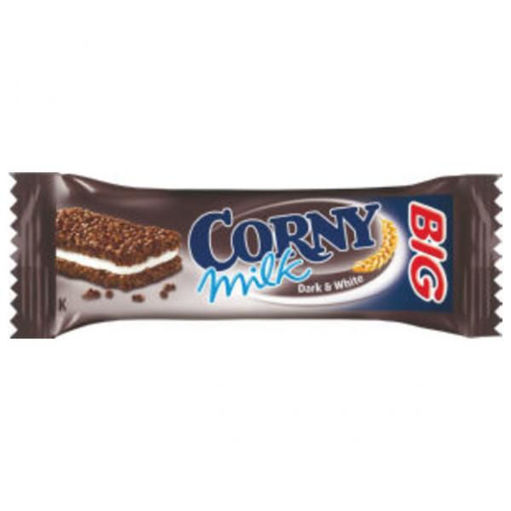 Slika CORNY MILK DARK&WHITE BIG  40GR (24) ATLANTIC