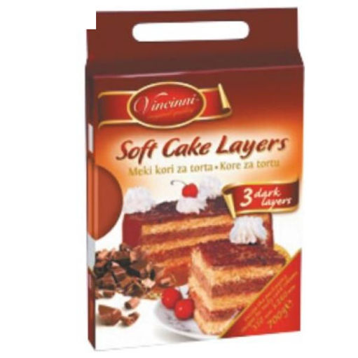 Slika Kore za tortu tamne 700g Vinicinni