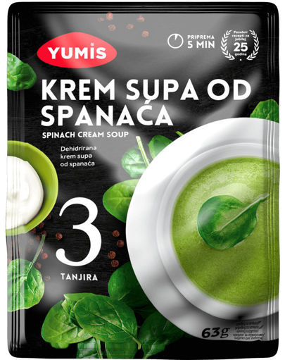 Slika Krem supa spanać 63g Yumis
