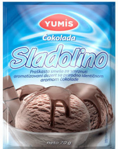 Slika Sladolino Čokolada 70g Yumis