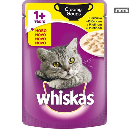 Slika Whiskas Creamy Soups Piletina 85g