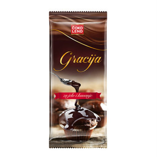 Slika Čokolada Gracija crna 100g