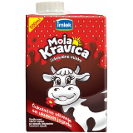 Slika Čokoladno mleko Moja Kravica jagoda 1% 500ml