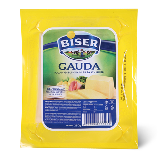 Slika Gauda 250g Biser