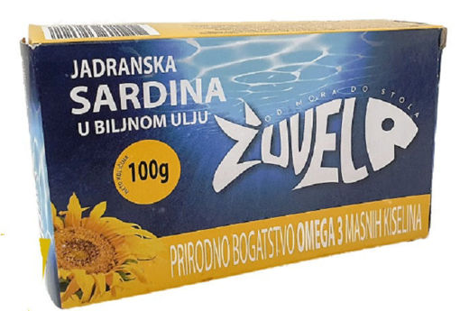 Slika Sardina Žuvela 100g