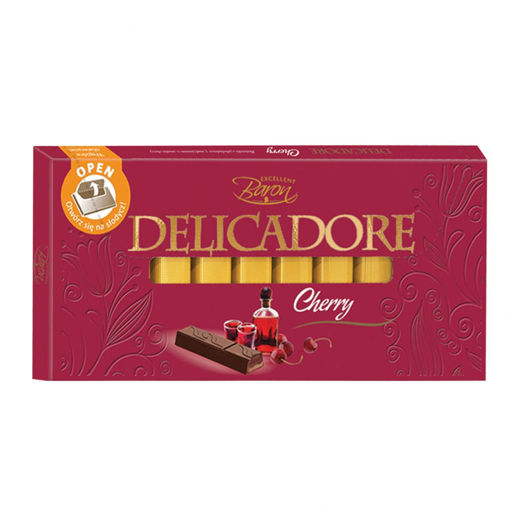 Slika Čokolada Baron Delicadore Cherry 200g