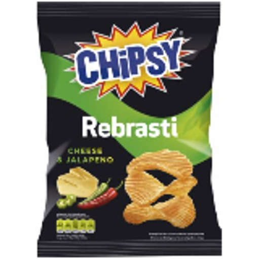 Slika Chipsy Cheese & Jalapeno čips 90g
