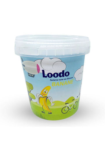 Slika Šecerna vuna banana 40g