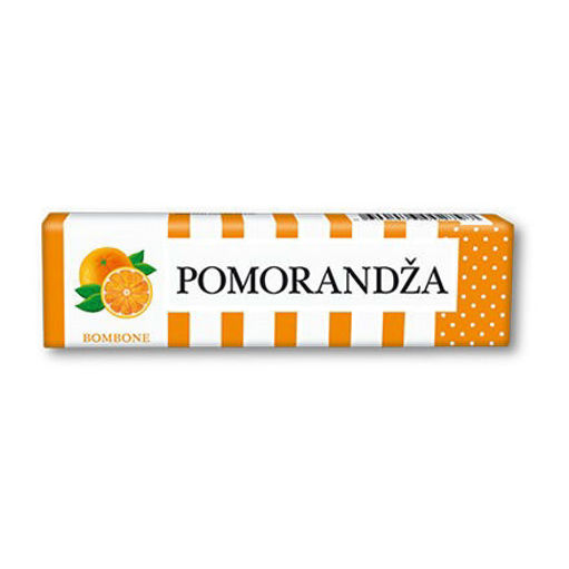 Slika Komprimat bombone pomorandža 28g Paraćinka