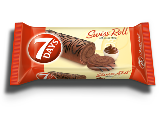 Slika 7Days Swiss Roll Cocoa Creme 200g