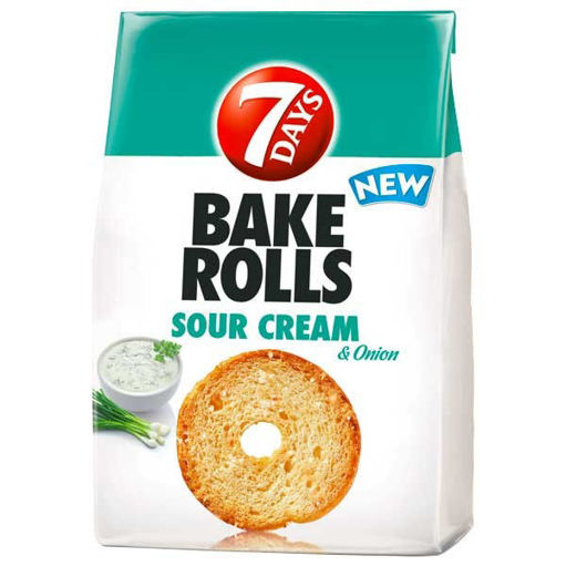 Slika 7Days Bake Rolls Cream Onion 60g