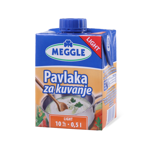 Slika Pavlaka za kuvanje Meggle light 10% 500ml