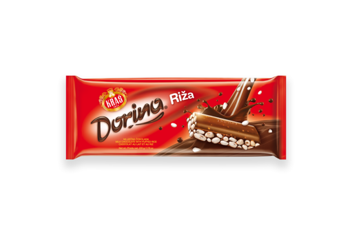 Slika Čokolada Dorina riža 220g