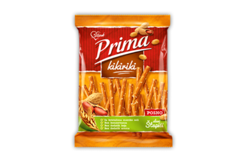 Slika Prima štapići Kikiriki 100g