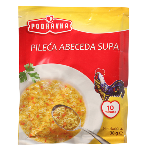 Slika Supa Pileća abeceda 38g Podravka