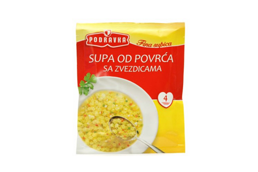 Slika Supa Povrće zvezdice 52g Podravka