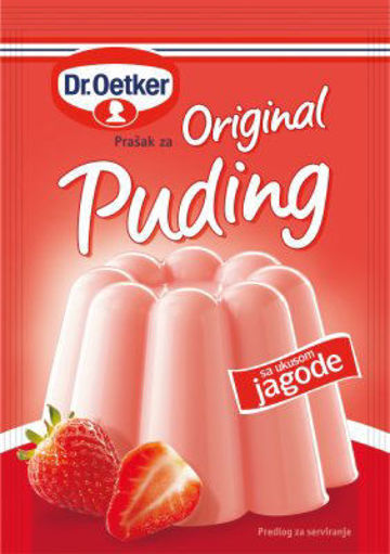 Slika Puding Jagoda 38g Dr. Oetker