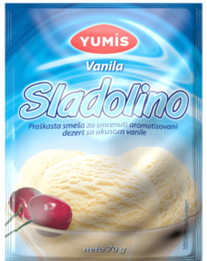 Slika Sladolino Vanila 70g Yumis