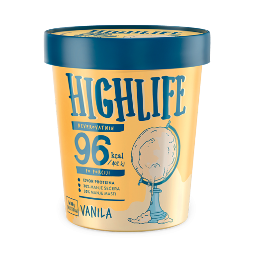 Slika High Life Vanila 259g Frikom