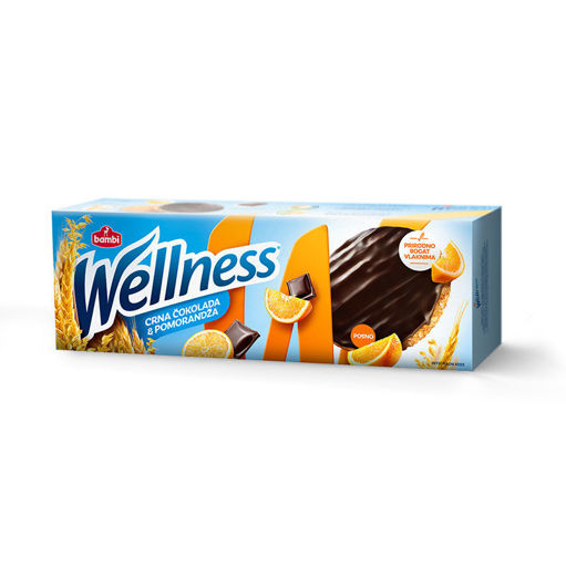 Slika Wellness Pomorandža Čokolada 205g
