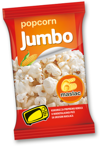 Slika Jumbo Kokice Popcorn Maslac 100g