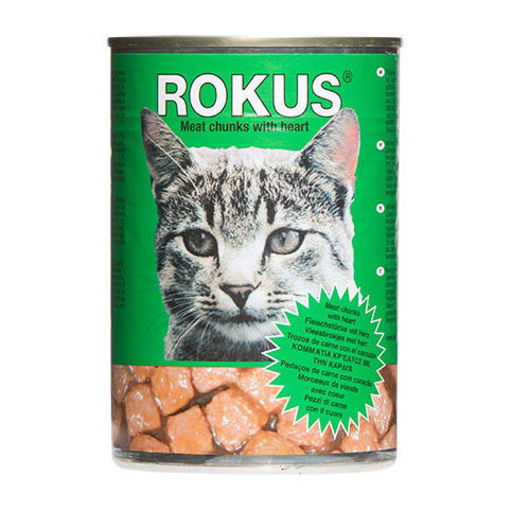 Slika Rokus Cat Food 410g Heart
