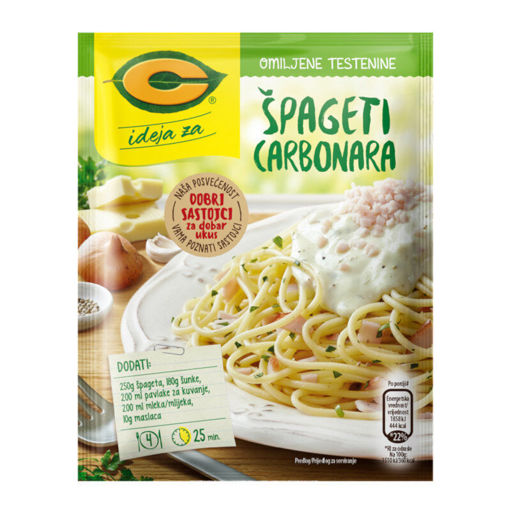 Slika "C" Špagete Carbonara 34g