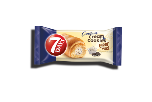 Slika 7Days kroasan Vanila Cream & Cookies 110g