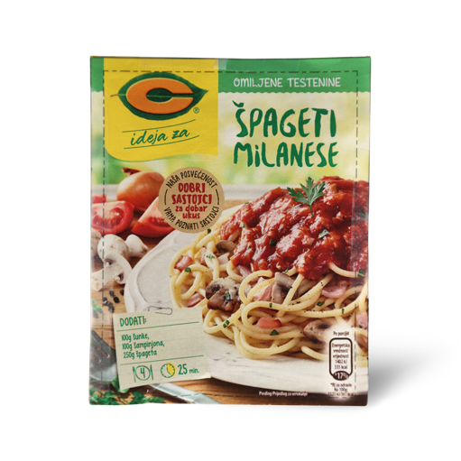 Slika "C" Špagete Milanese 45g